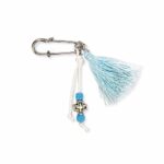 Μαρτυρικά Βάπτισης Πέτου με Ασημί Σταυρό και Φούντα - Image 4