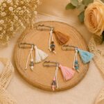 Μαρτυρικά Βάπτισης Πέτου με Ασημί Σταυρό και Φούντα - Image 2