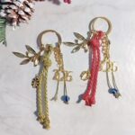 Γούρι Μπρελόκ 2026 με χρυσό Φύλλο Ελιάς