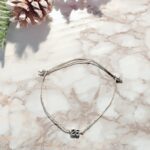 Βραχιόλι Γούρι 2026 με Γυαλιστερό κορδόνι και Επάργυρο 26 - Image 5