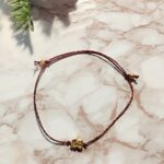 Βραχιόλι Γούρι 2026 με Γυαλιστερό κορδόνι και επίχρυσο 26 - Image 3