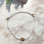 Βραχιόλι Γούρι 2026 με Γυαλιστερό κορδόνι και επίχρυσο 26 - Image 5