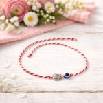 Μάρτης με Επάργυρη Πασχαλίτσα και μπλε Μάτι - Image 2