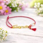 Μάρτης Χρυσό Γιαγιά με πέρλα και Φούντα - Image 2