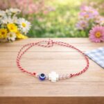 Μάρτης με Ξύλινο Σταυρό και μπλε Μάτι - Image 2