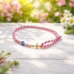 Μάρτης με Χρυσό Σταυρό και μπλε Μάτι - Image 2