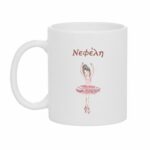 Πασχαλινή Λαμπάδα Μπαλαρίνα με Κούπα σε Ροζ Μελισσοκέρι - Image 4