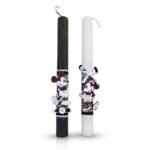 Πασχαλινές Λαμπάδες για Ζευγάρι Ασπρόμαυρο Mickey Mouse & Minnie Mouse