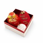 Πασχαλινό Σετ Δώρο για το Νονό με Κεραμικό Αυγό με Αρωματικό κερί & Πλέξι Μπρελόκ & Ξύλινο Αυγό