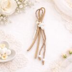 Μαρτυρικά Βάπτισης Πέτου με Λευκό Σταυρό σε Ξύλινο Μανταλάκι - Image 2