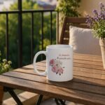 Κούπα Δώρο για τη Μαμά σε Μπουκέτο από Λουλούδια - Image 3