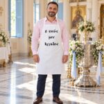 Λευκή Ποδιά Βάπτισης Η Νονά/ Ο Νονός μου... για αγόρι ή κορίτσι - Image 2